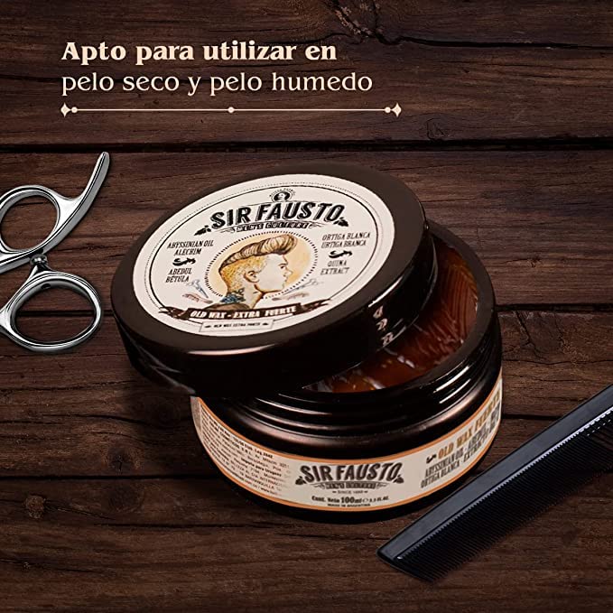 SIR FAUSTO Sir Fausto Old Wax Extra Strong. Extra Strong Styling Wax 100ml