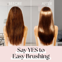 Detangle Hair Brush for Curly Hair, Straight, Dry & Wet Hair - Detangling Hair Brush for Thick Hair & Fine - Curly Hair Brush for Kids, Women, & Toddlers - Vegan Detangler Hair Brush by Lily England