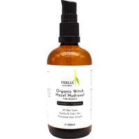 Feelia – Organic Witch Hazel Hydrosol (14% Alcohol), Steam Distilled, Pure & Natural Toner, All Skin Types, Soothe & Calm The Skin, Natural & Gentle (14% Alcohol)