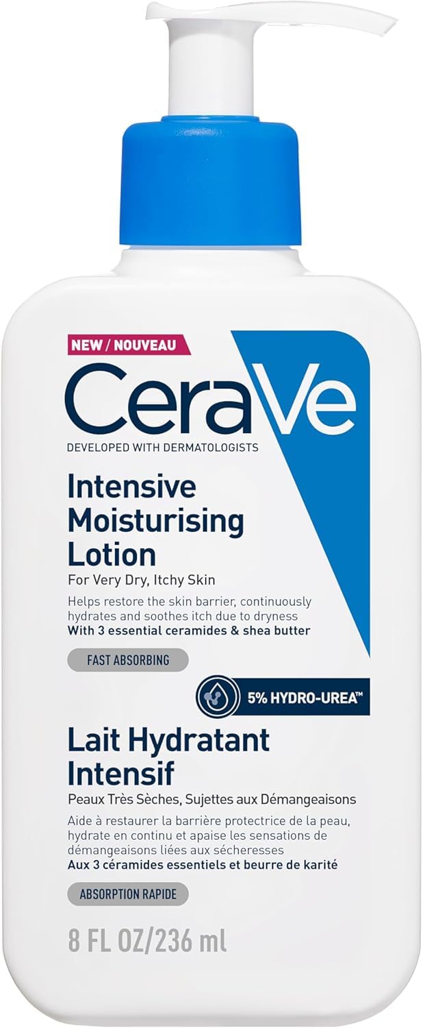CeraVe Intensive Moisturising Lotion for Very Dry Itchy skin, 236ml