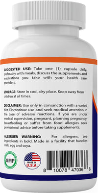 Vitamatic Vitamin B1 500mg as Thiamin - Helps Maintain a Healthy Nervous System, (120 Capsules)