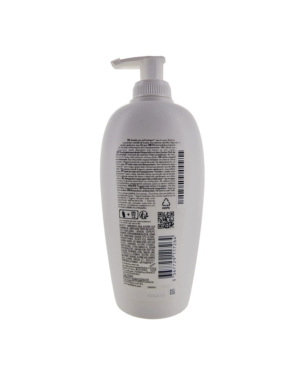 Biotherm Anti Drying Body Milk 400 ml