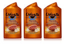 Ushuaïa - Polynesia Revolutionary Shower Gel with Monoi and Ruckoo Oil - 250 ml - Pack of 3