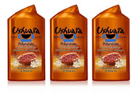 Ushuaïa - Polynesia Revolutionary Shower Gel with Monoi and Ruckoo Oil - 250 ml - Pack of 3