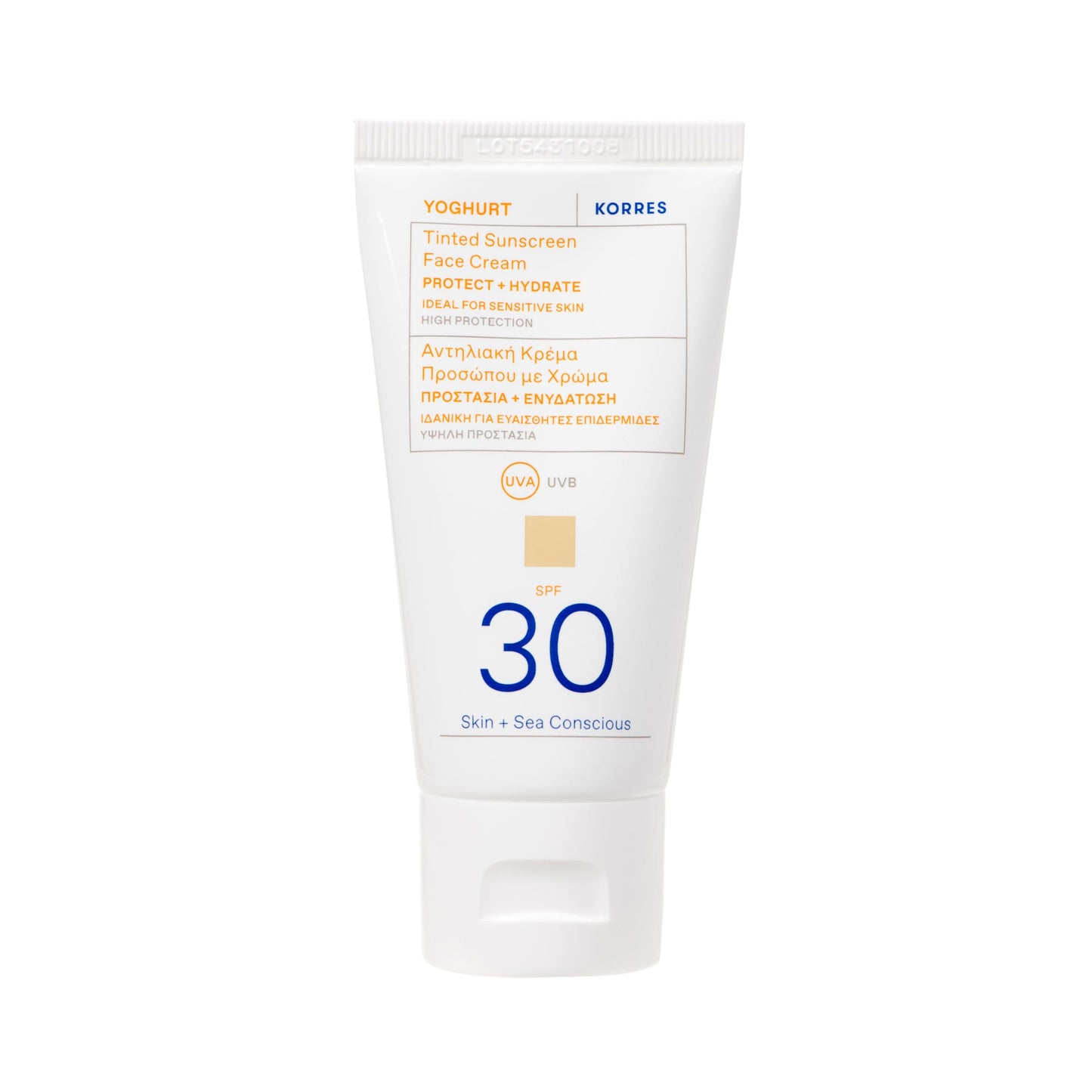 Korres KORRES Yoghurt Tinted Sunscreen Face Cream SPF 30 50ml