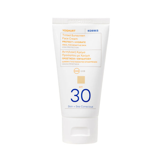 Korres KORRES Yoghurt Tinted Sunscreen Face Cream SPF 30 50ml