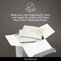 Ann Summers Buzz Fresh Cleaning 30 Individually Wrapped Intimate Wipes