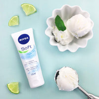 Nivea Nivea Soft Cream Cooling Moisturizer with Jojoba Oil and Vitamin E - 1 x 75 ml