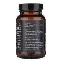 KIKI HEALTH KIKI Health Organic Cordyceps Mushroom Extract - 60 Vegicaps