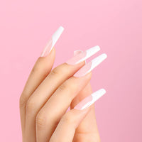 AIMEILI Gel Nail Polish, White Gel Polish UV LED Gel Varnish Nail Art Manicure Pedicure for Salon & Home - Long Lasting & Easy to Apply (011) 10ml