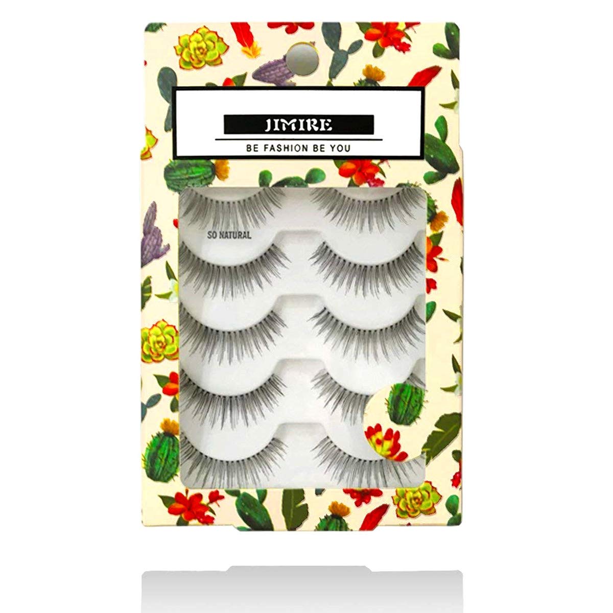 JIMIRE False Eyelashes Multipack Natural 110 Eyelashes