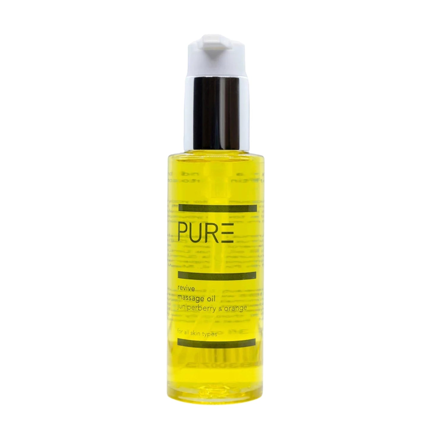 Revive Body Oil from PURE Spa Skincare 100ml - Juniper Berry and Orange Aromatic Vegan Massage Oil