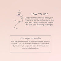 Lucy Bee Anti-Ageing Eye Cream with Vegan Retinol Alternative, Firms, Brightens, Conditions & Soothes Sensitive Skin, Helps with Dark Circles, Puffiness & Fine Lines, Pregnancy Safe, Organic, 18ml