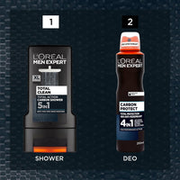L’Oréal Paris men expert L'Oreal Men Expert Total Clean Shower Gel, 300ml, Packaging may vary
