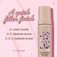 The Fox Tan Tropical Self-Tan Crème, Creates Sunless & Streak-Free Tans, Nourishing Formula, Vegan & Cruelty-Free, Dark, 200ml