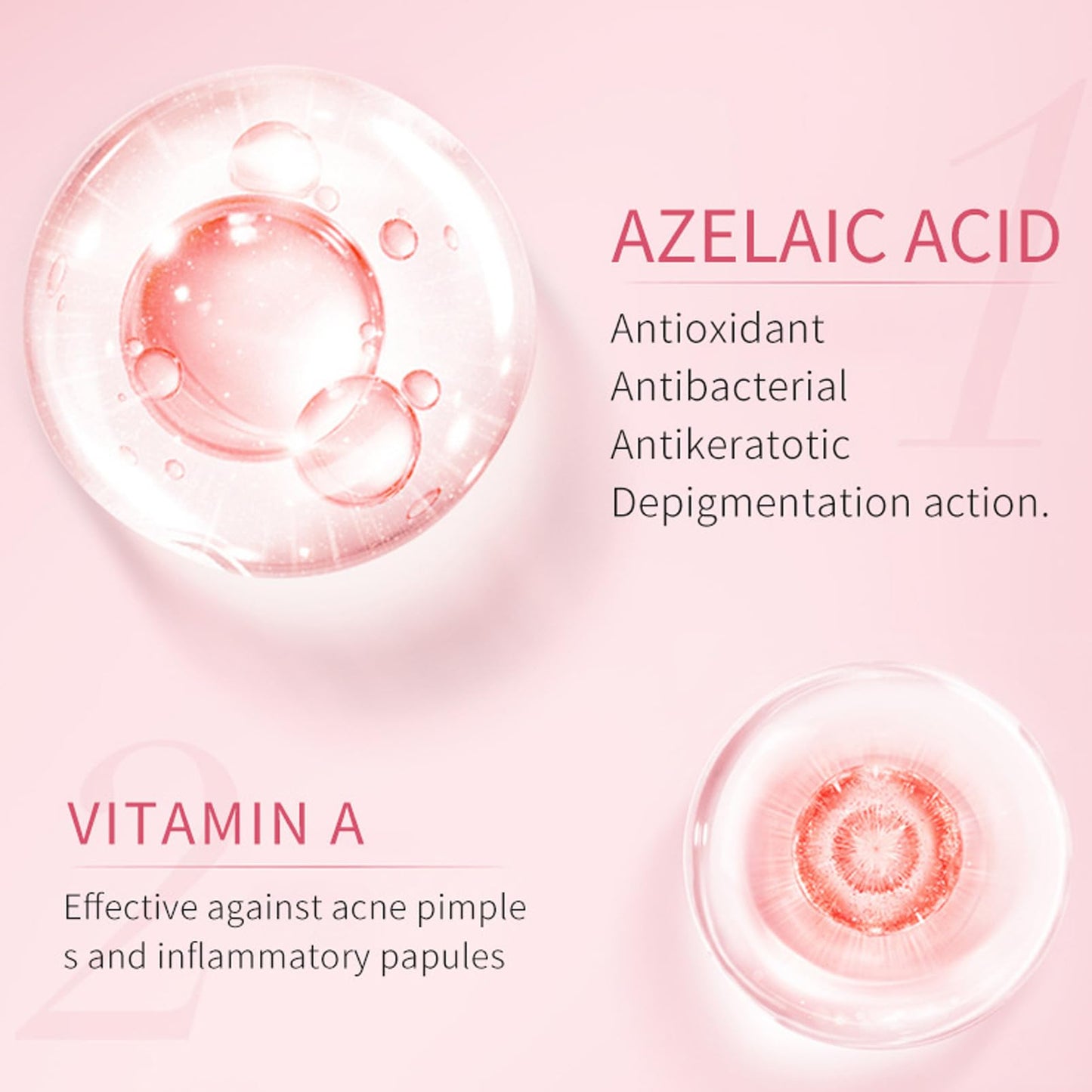 DMQ Azelaic Acid 10% Face Serum,Hyaluronic Acid Serum for Face,Remove Blackhead & Fade Acne,Collagen Serum for Face,Enhance Skin Elasticity,Skin Moisturizer,Intense Firming Anti Aging Serum for Women&Men