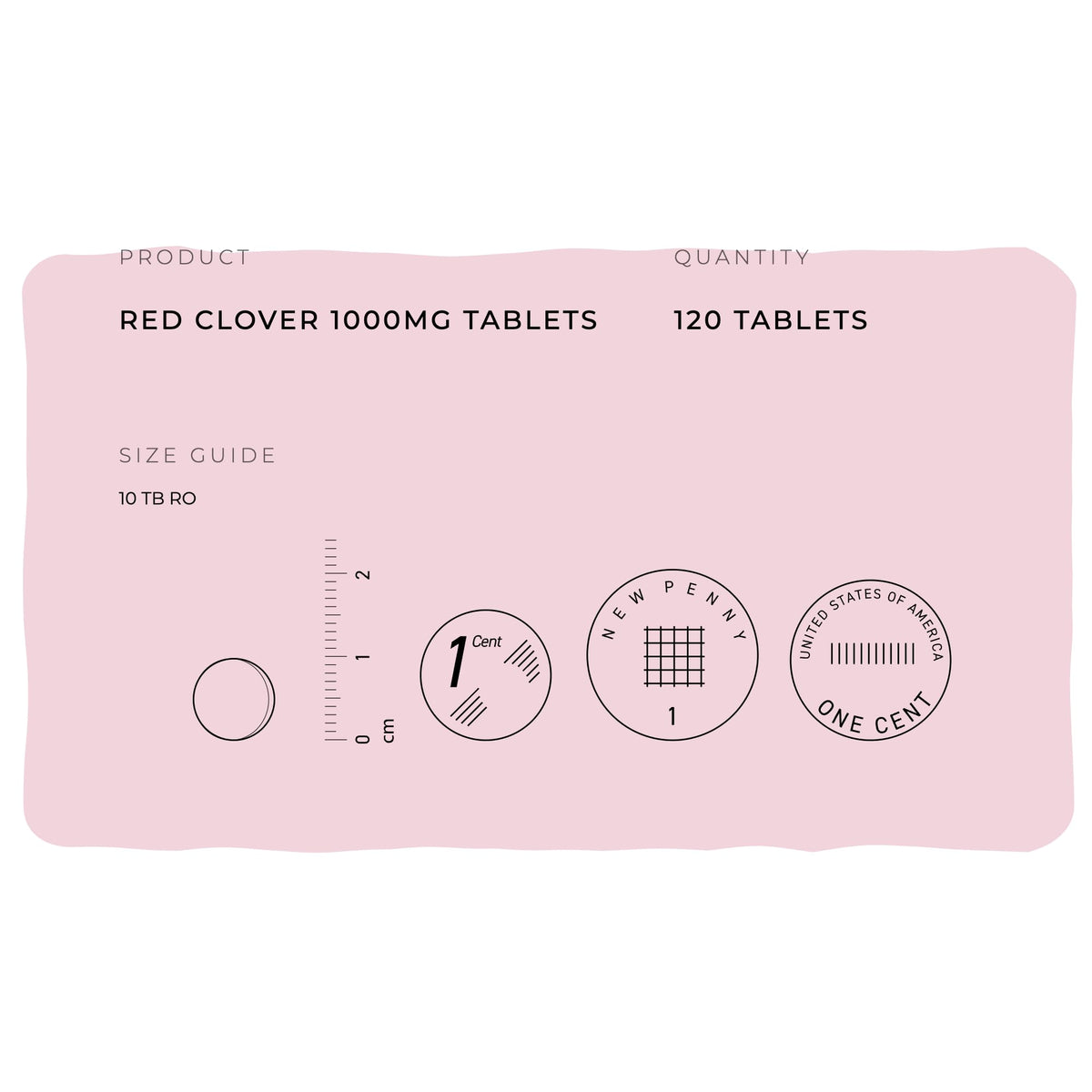 Fitness Health Red Clover Extract 1000MG 120 Tablet - Menopause and Hormonal Health Support - High Strength Isoflavone - Cardiovascular Health - Promote Skin and Hair Health