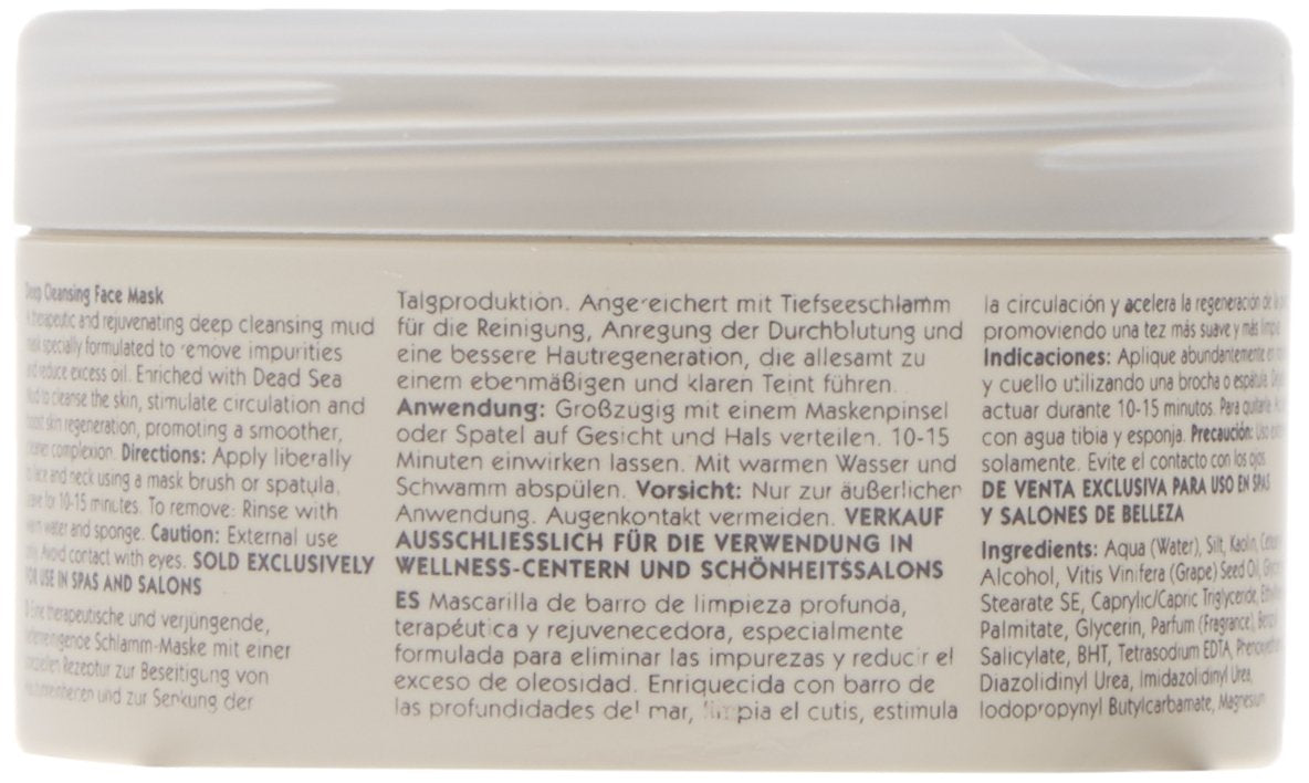 Kaeso Face Mask Deep Cleansing Dead Sea Mud Mask 245 ml