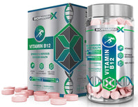 Vitamin B12 1000mcg (365 Vegan Tables / 1 Year Supply) Premium Grade / 100% Pure Certified & Maximum Strength