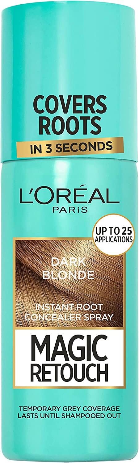 L'ORÉAL L'Oreal Paris Magic Retouch Root Touch Up Hair Dye, Dark Blonde, Pack of 3