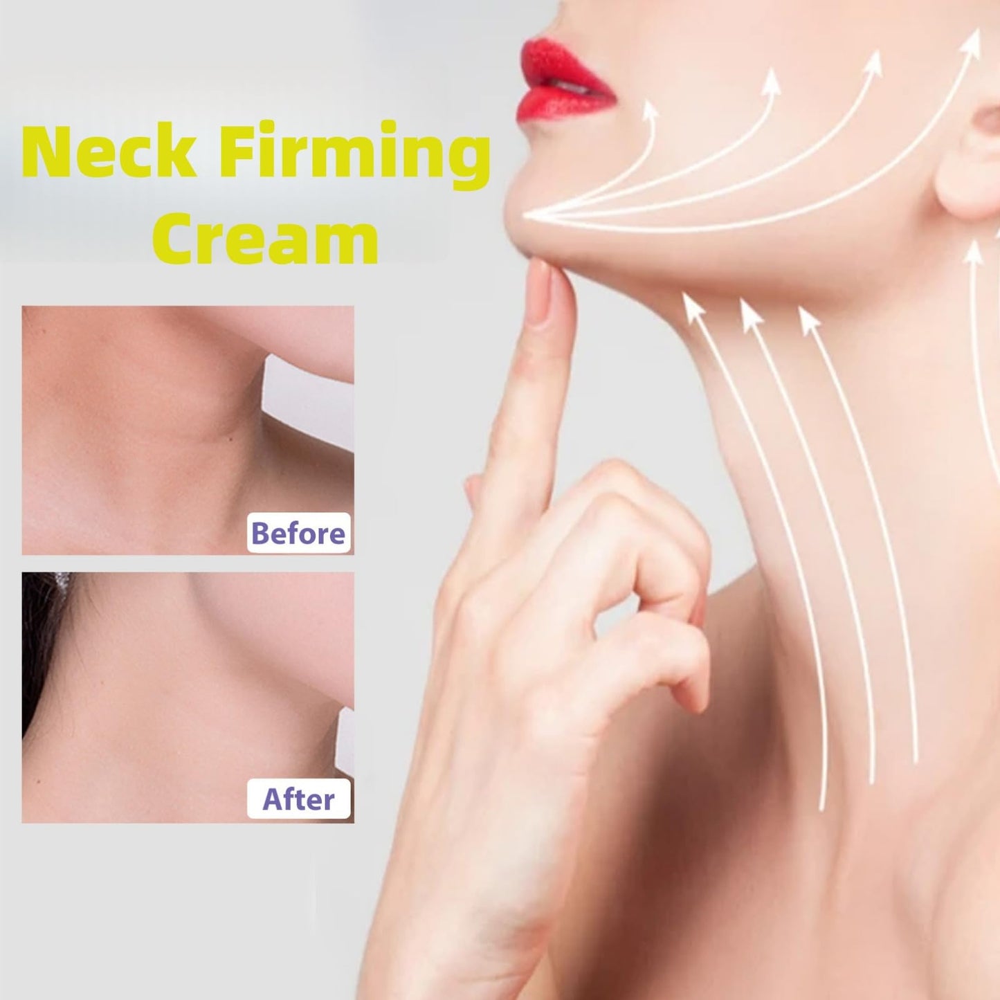 Neck Creams For Firming Roller,Tighten and Lift Neck Cream,Neck Firming Creams With 3 Roller Massage,Neck Firming Cream,Ne/ck Tightening Cream,Firming Lifting Ne/ck Cream,Fir/ming Cre/am for Women