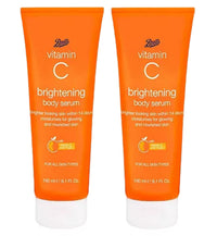 Boots - Vitamin C Brightening Body Serum | For All Skin Types | 180ml [TWIN PACK]
