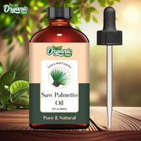 ORGANIC ZING Organic Zing Saw Palmetto Oil 118 ml (3.99 fl oz) – Cold Pressed Carrier Oil for Hair Care Formulations, Scalp Treatments & DIY Cosmetic Preparations