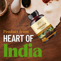 Hebhac Herbs Triphala Capsules - Rich in Vitamin C & Antioxidants | with Goodness of Amla, Haritaki & Bibhitaki - 90 Capsules