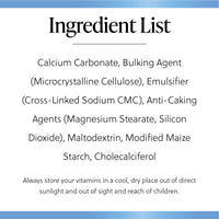 Millions & Millions - Calcium 400mg + Vitamin D3 200iu • Musculoskeletal Support for Strong Bones, Muscles & Teeth • Suitable for Vegetarians • 60 Tablets • 2 Month Supply