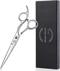 Dream Reach 6 in Hairdressing Scissors, Pro Straight Barber Scissors 440C