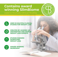 Slimbiome – Prebiotic Fibre Supplement for Gut Health & Digestive Support – 30 Sachets – Vegan Microbiome Support with Plant-Based Prebiotics