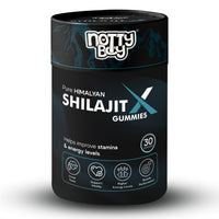 NOTTY BOY Shilajit X Gummies 250mg - Tamarind Flavour, No Sugar, High Fulvic Acid, 100% Ayurvedic, Pack of 30