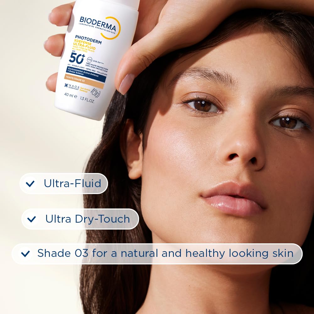 Bioderma Photoderm XDefense Ultra Fluid SPF50+ 40ml (Shade03-Golden)