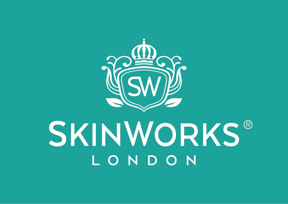 SkinWorks® Multivitamin anti aging serum + Hyaluronic Acid, Vitamin C, AHA’s and Retinol. Natural & vegan beauty formula to help prevent wrinkles, brighten skin and boost skin health.30ml