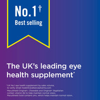 Macushield MacuShield Original Plus Chewable – 30 Day Pack, Eye Health Supplement with Lutein, Zeaxanthin and Meso-zeaxanthin + Vitamin B2 (Riboflavin) which Helps Support Normal Vision, Bilberry Flavour