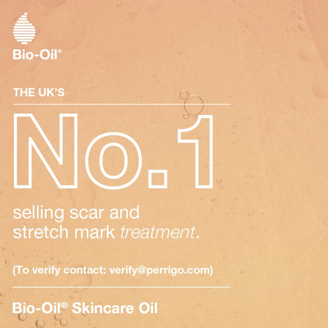 Bio-Oil Natural Skincare Oil for Scars and Stretch Marks, 200ml