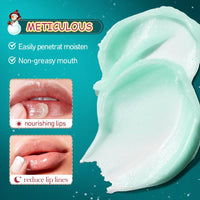 SHEBEEDO Christmas Lip Balm Set,Mini Lip Sleeping Mask Set+Lip Balm Set,Day And Night Repair For Chapped Cracked Dry Lips,Moisturizing Lip Mask Multipack,Natural Bright,Reduce Lip Lines&Wrinkle,Gifts For Women