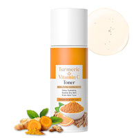 TBeautfave Vitamin C + Turmeric Face Toner | Turmeric Toner for Face | Brightening Facial Toner | Hydrating Toner | Pore Minimizer | Reduce Dark Spots & Acne | Alcohol Free | 100ml