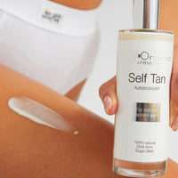 The Organic Pharmacy Self Tan, 100ml - Moisturise, Natural Radiant Skin, With DHA from Sugar Beet, Shea Butter, Jojoba Oil, Organic 29.50%, Natural 75.90%