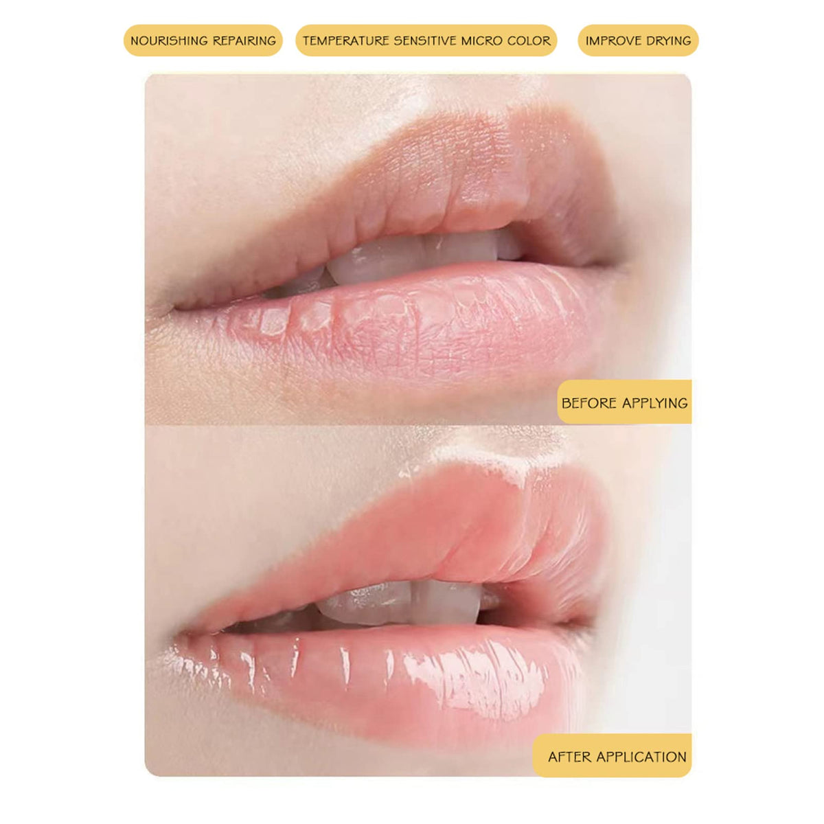 Fashion Base Lip Balm,8 Packs Long Lasting Lips Moisturizer Intensive Lip Repair Treatment for Cracked, Dry and Chapped Lips Gift for Women Girls (Pack of Eight)
