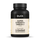 Bulk Super Strength Omega 3 Softgels, 1 Month Supply, Pack of 90