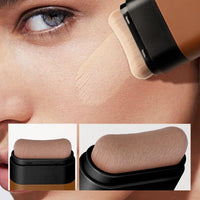 Generic Full Coverage Foundation Stick with Built-in Brush, Waterproof Matte Concealer Contour Stick for All Skin Types, Long Lasting Cream Foundation Makeup with High Coverage（#04)