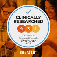Equazen® Omega 3 & 6 Chews for Kids, Brain & Cognitive Support, DHA, EPA & GLA, Clinically Researched 9:3:1 Formula, Strawberry Flavour, Halal Certified, Age 3+, 360 Pack