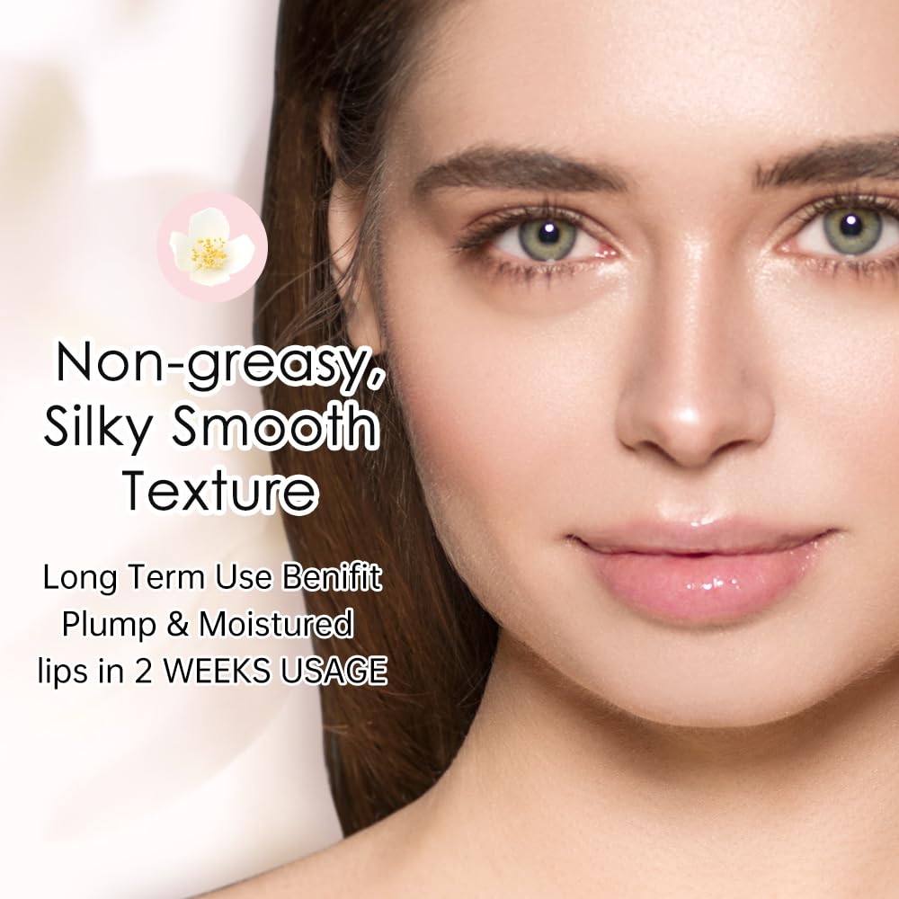 CATKIN Moonlight Lip Balms for Lip Skin Care Cracked & Dry Lips, Color Tinted Glitter Lip Balm with Vitamin E for 6h Moisture Care (C14 Plum)