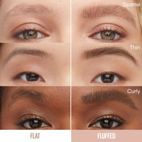Maybelline New York Superfluff Brow Mousse, Soft, Full Brows, All Day Wear, Airy Volumising Mousse, Stiff Resistant, Flake Resistant, Black Brown (Shade 262)