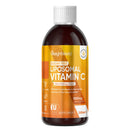WeightWorld Liposomal Vitamin C Liquid - 250ml - Natural Orange Flavour - Sugar-Free & Gluten-Free - 1000mg per Serving - Easy-to-Absorb Sodium-L-Ascorbate Form - Non-GMO & Vegan-Friendly VIT C Supplements