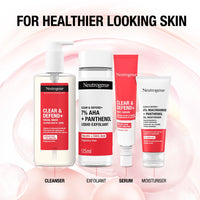 Neutrogena® Clear & Defend+ Liquid Exfoliant with AHA + Panthenol