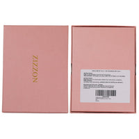 ZIZZON Manicure Set 18 in 1 Professional Pedicure Set Nail scissors Grooming Kit with Leather Travel Case Pink