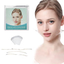 Liameph 60 Pcs Invisible Face Lift Tape,Facelift Tape with 8 Lifting Ropes,V Face Sticker,Face Tapes for Lifting Sagging Skin,Invisible Face Lifting Patches for Skin Firming Makeup Lifting Tool