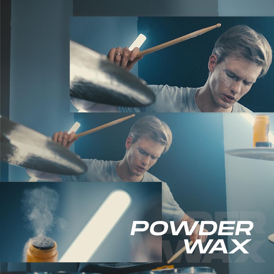 NISHMAN Hair Volume Powder, 20 gr | Light Control | Natural Matte Look | Hair Styling Powder Men | Hair Texture Powder Wax | Texturising, Volumising Hair Powder Men (P1 Volume Powder)